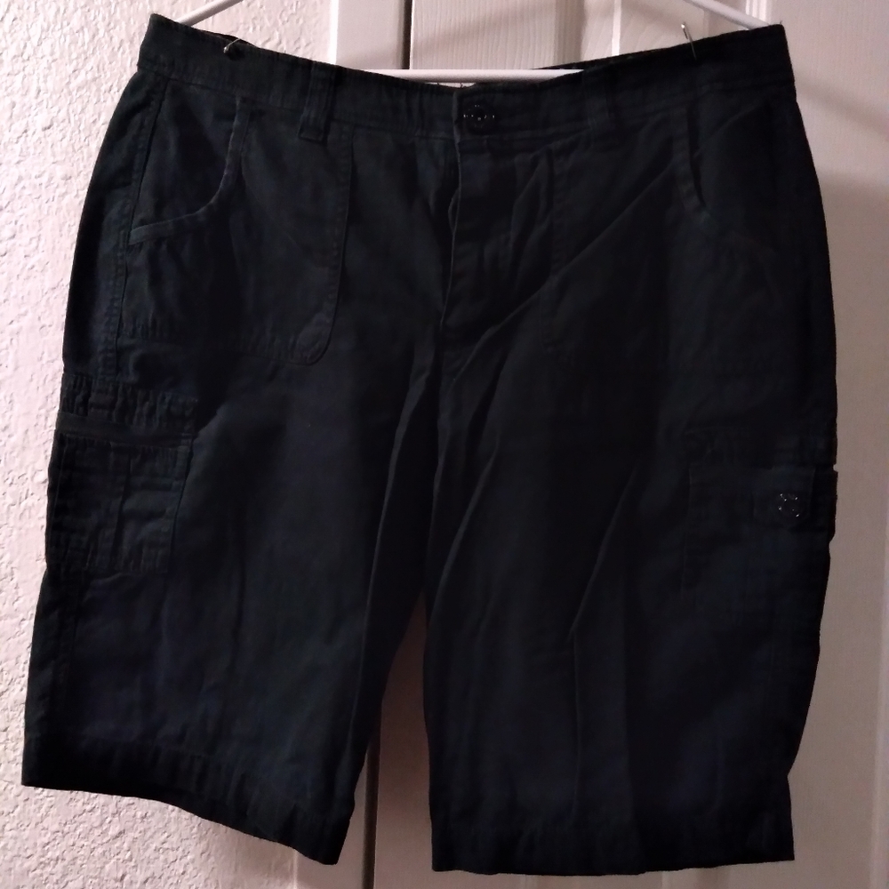 Womens Black Shorts Size 12